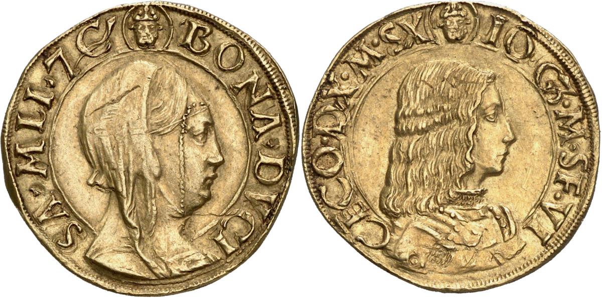 Mailand: Johann Galeazzo Maria Sforza und Bona von Savoyen