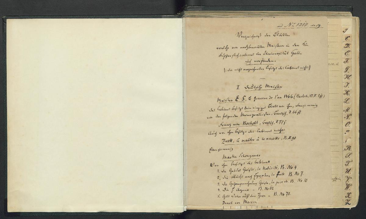Inventarium I 1831 - 1856 1-1493