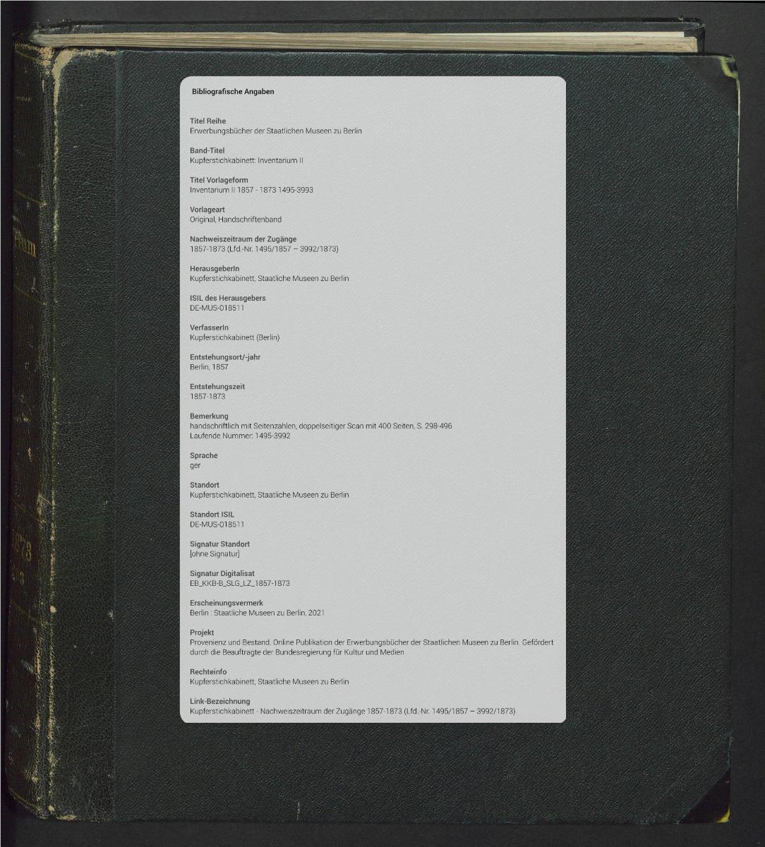 Inventarium II 1857 - 1873 1495-3993