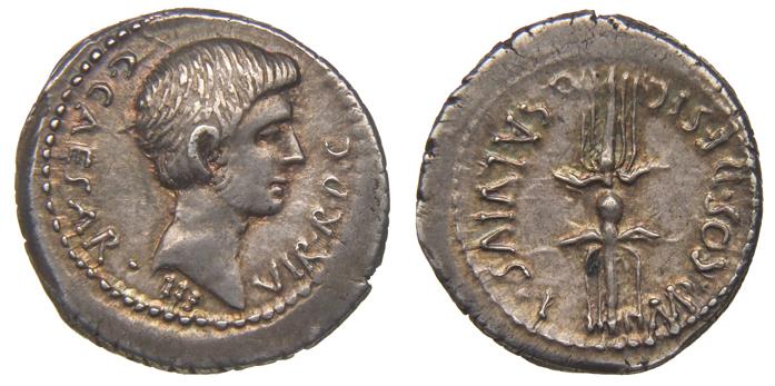 Röm. Republik: C. Iulius Caesar (Octavianus) und Q. Salvius