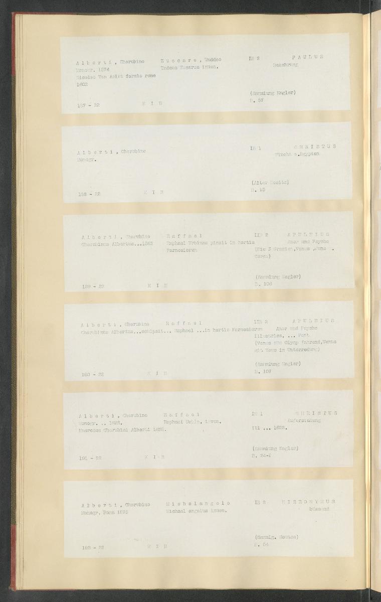 Druckgraphik Inventar Alter Bestand bis 1878 Bd. 22