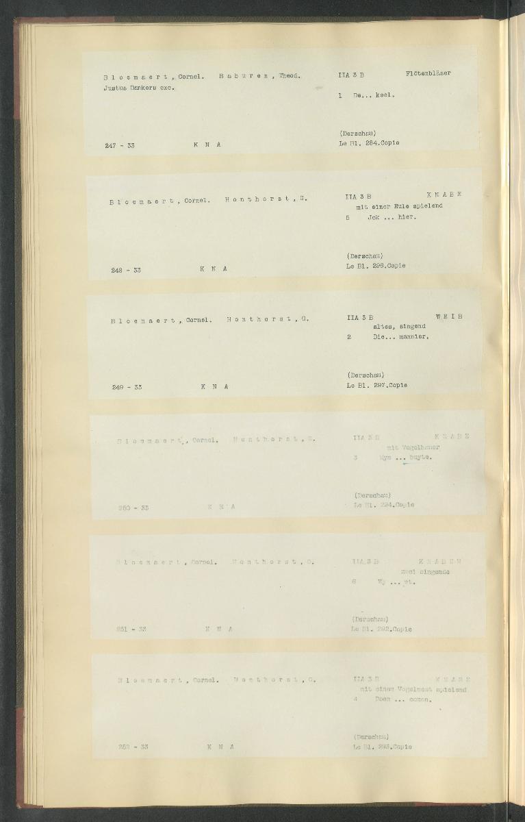 Druckgraphik Inventar Alter Bestand bis 1878 Bd. 33