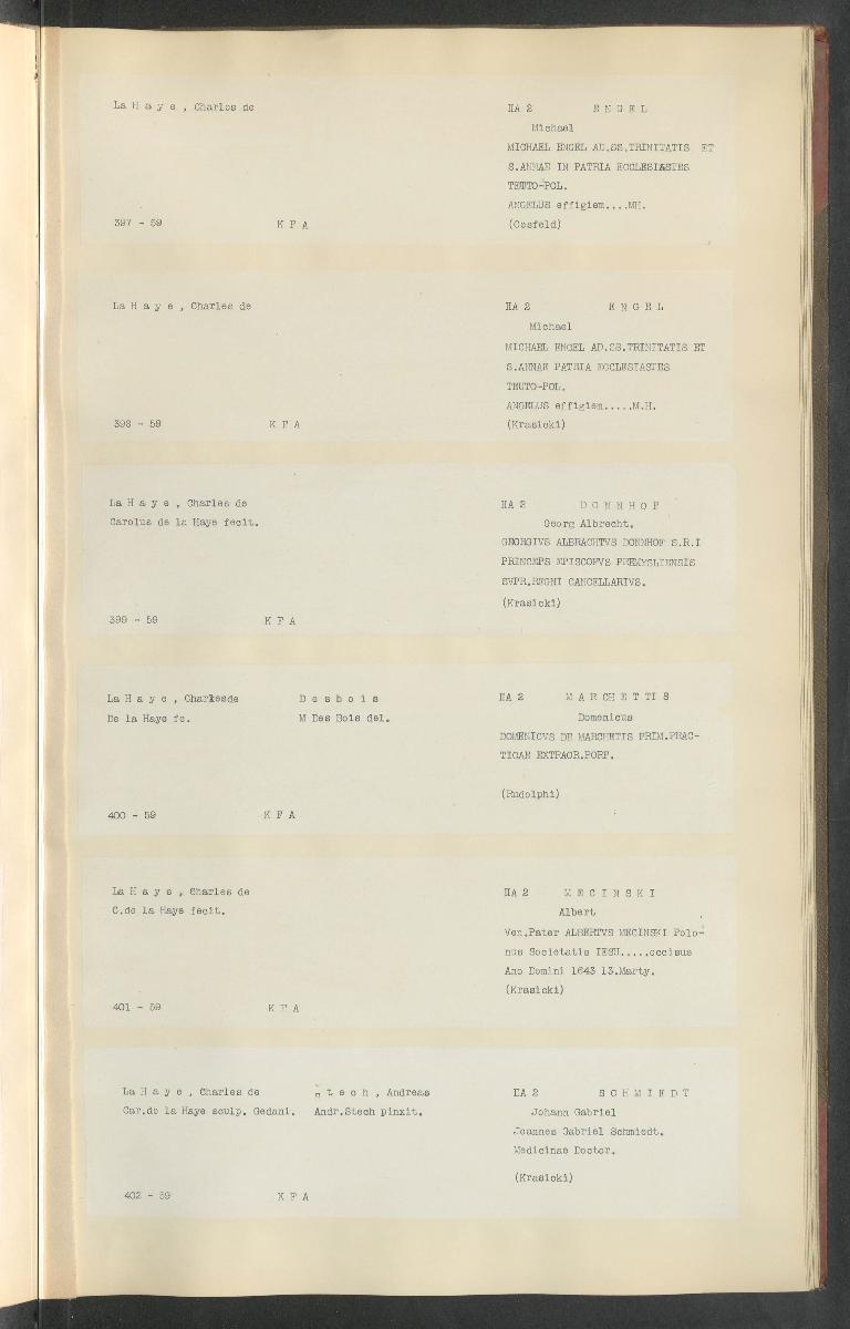 Druckgraphik Inventar Alter Bestand bis 1878 Bd. 59