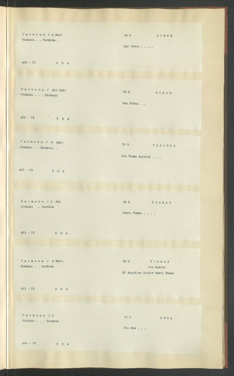Druckgraphik Inventar Alter Bestand bis 1878 Bd. 71