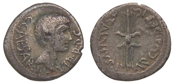 Röm. Republik: C. Iulius Caesar (Octavianus) und Q. Salvius