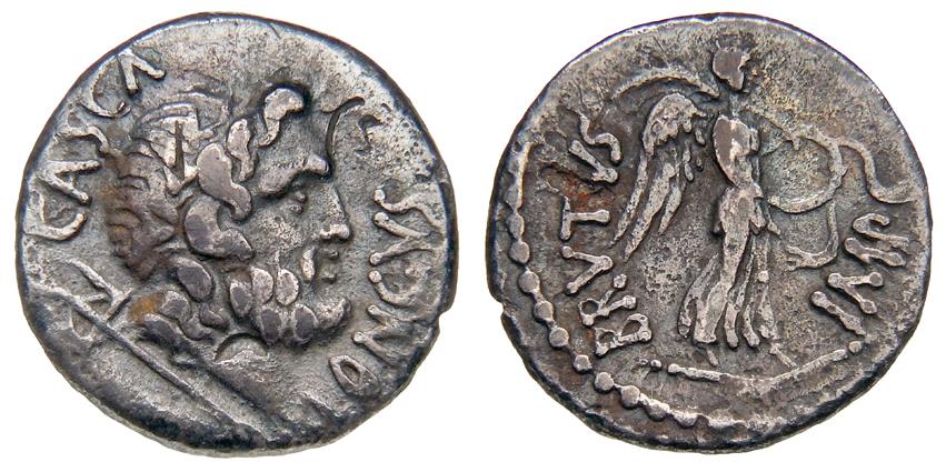 Röm. Republik: M. Iunius Brutus und P. Servilius Casca Longus