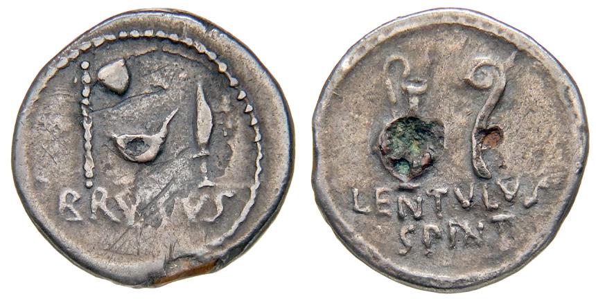 Röm. Republik: M. Iunius Brutus und P. Cornelius Lentulus Spinther
