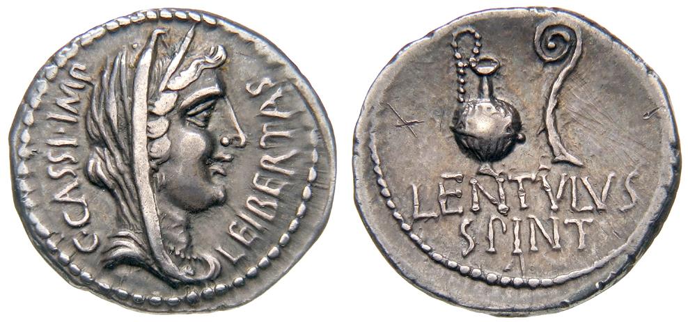 Röm. Republik: C. Cassius und P. Cornelius Lentulus Spinther