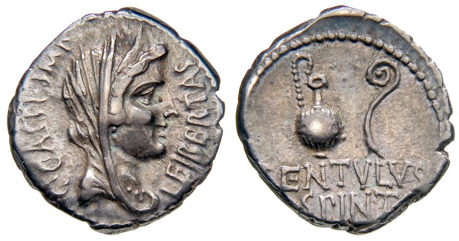 Röm. Republik: C. Cassius und P. Cornelius Lentulus Spinther