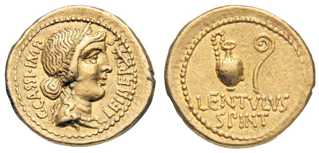 Röm. Republik: C. Cassius und P. Cornelius Lentulus Spinther