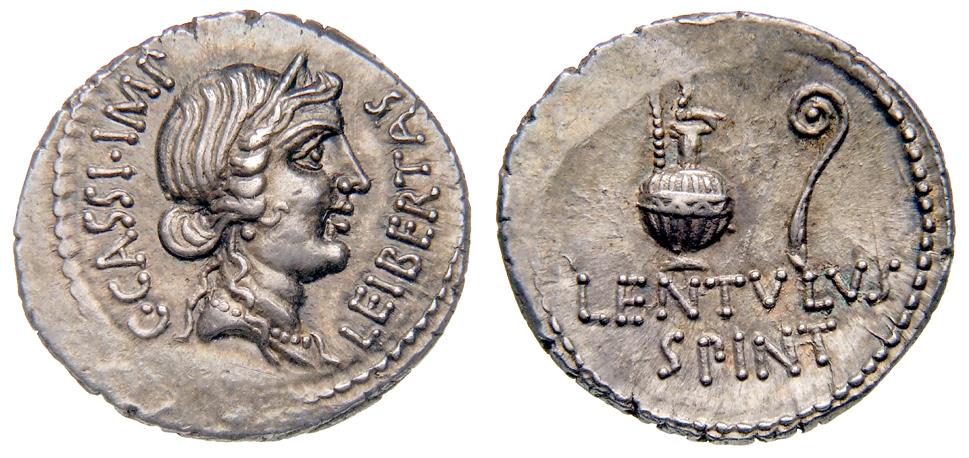 Röm. Republik: C. Cassius und P. Cornelius Lentulus Spinther