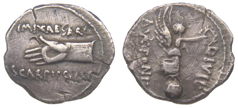 Röm. Republik: C. Iulius Caesar (Octavianus) und L. Pinarius Scarpus