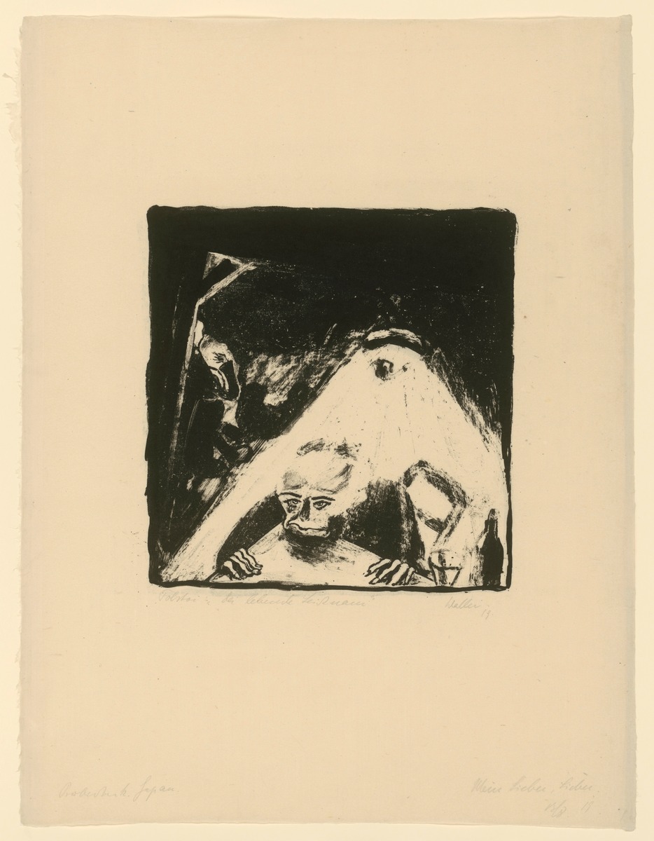 Probedruck zu Leo Tolstoi, Der lebende Leichnam, Blatt II