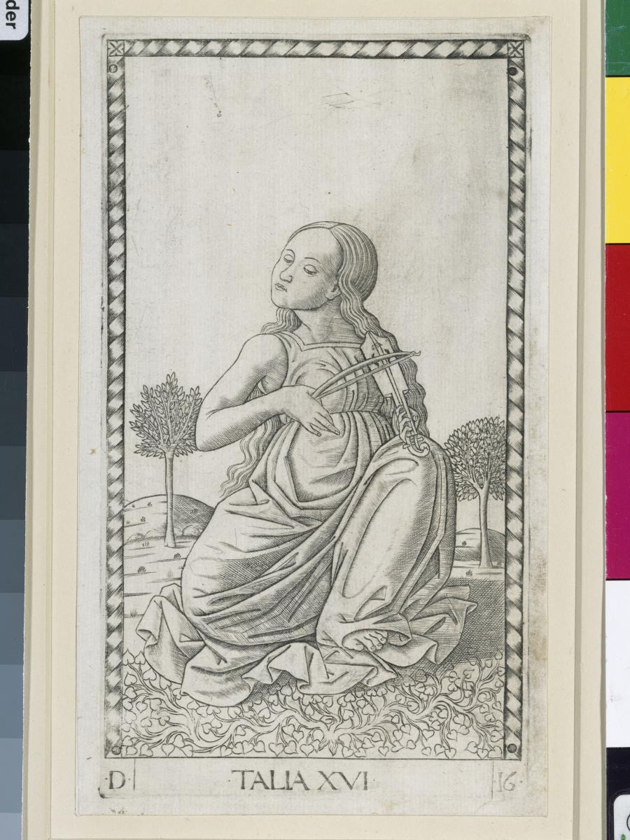 Thalia (Tarocchi di Mantegna, Serie E)