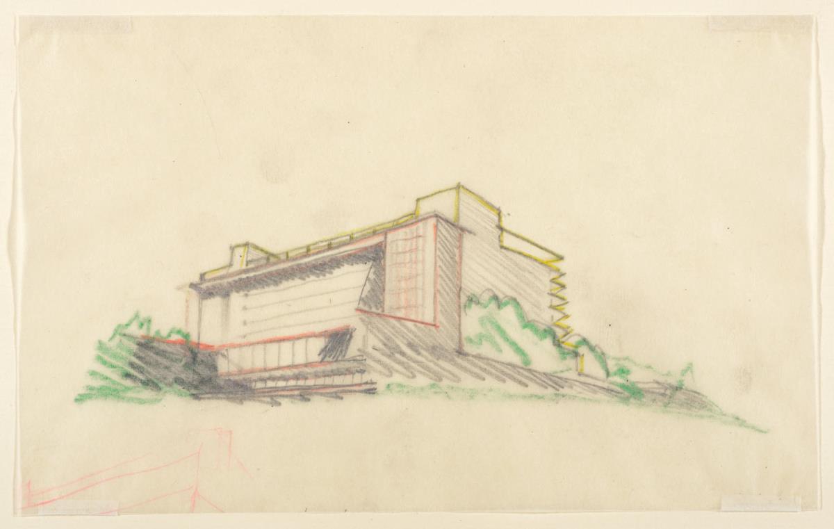 San Francisco, Kalifornien, Maimonides-Hospital (Maimonides Health Centre), Skizze