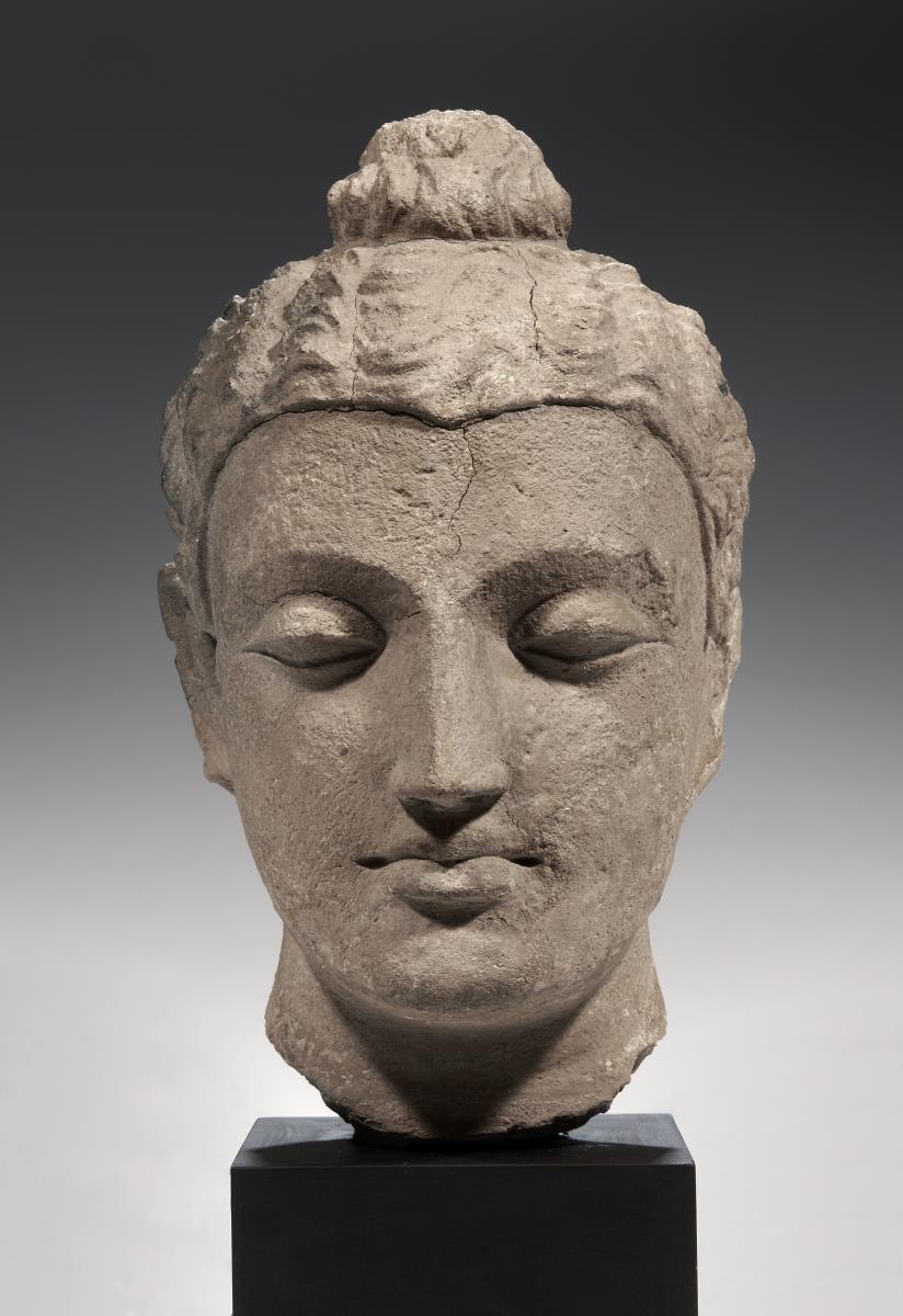 Kopf eines Buddha