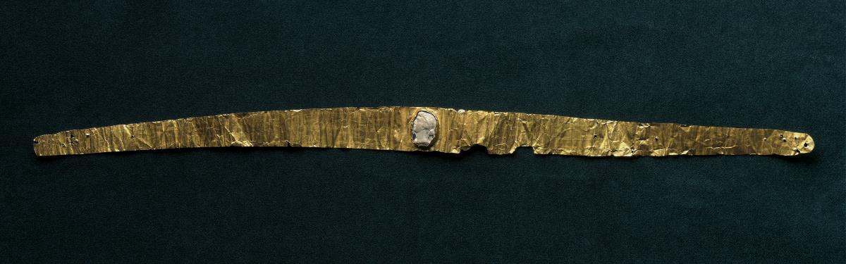 Diadem mit Glaskameo: Bildnis der Livia