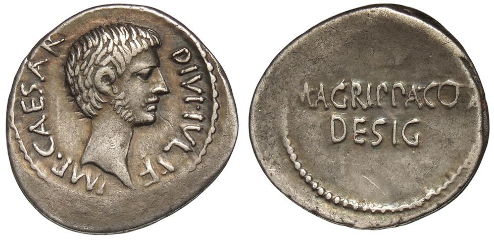 Röm. Republik: M. Agrippa und C. Iulius Caesar (Octavianus)
