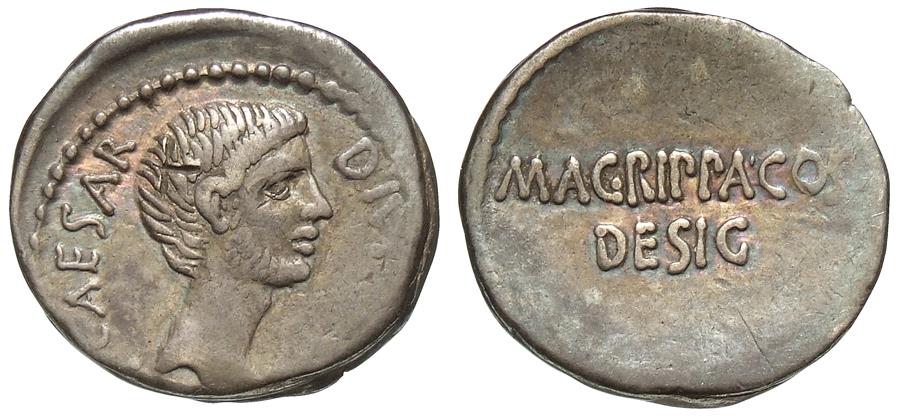 Röm. Republik: M. Agrippa und C. Iulius Caesar (Octavianus)