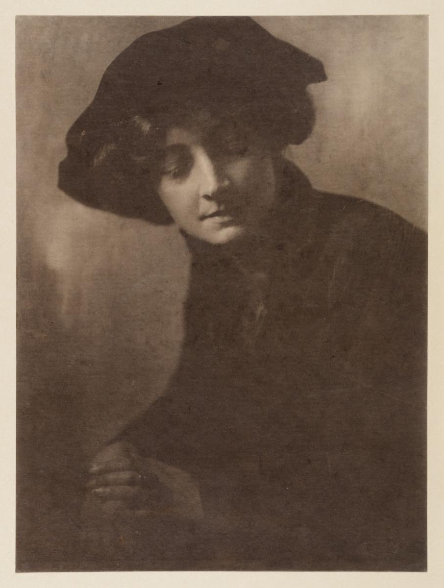 Ohne Titel (Dame mit Kappe)