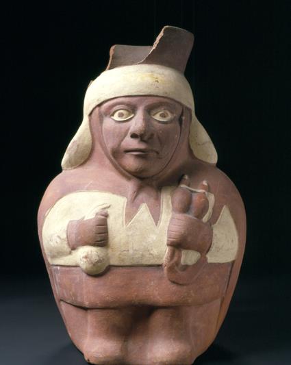 Stehende anthropomorphe Figur