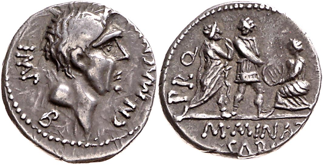 Röm. Republik: Cn. Pompeius Magnus und M. Minatius Sabinus
