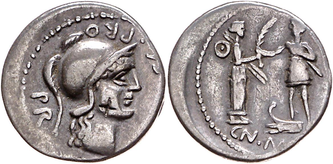 Röm. Republik: Cn. Pompeius Magnus und M. Poblicius