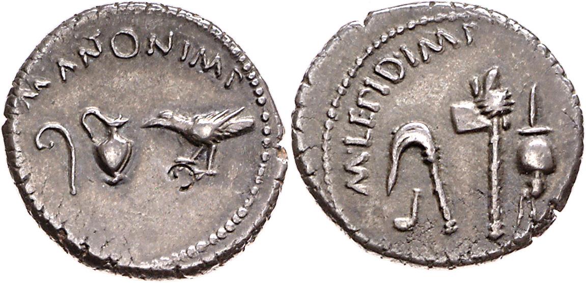Röm. Republik: M. Antonius und M. Lepidus