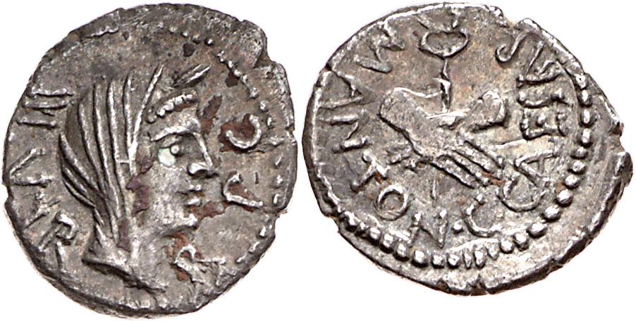 Röm. Republik: C. Iulius Caesar (Octavianus) und M. Antonius