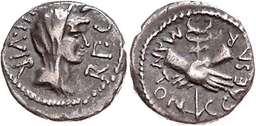 Röm. Republik: C. Iulius Caesar (Octavianus) und M. Antonius