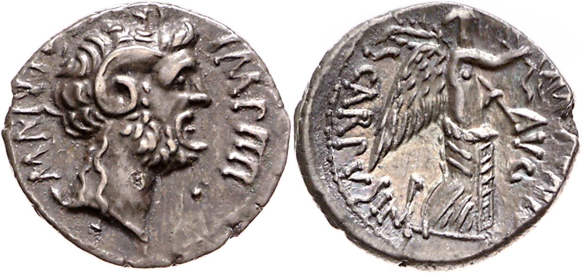 Röm. Republik: M. Antonius und L. Pinarius Scarpus