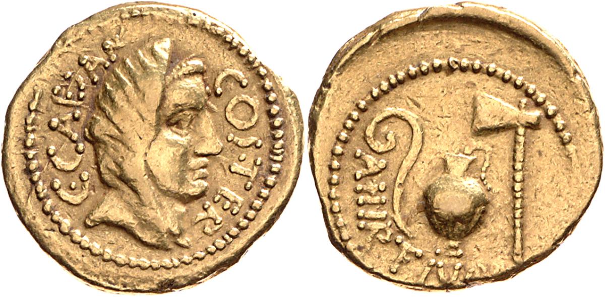 Röm. Republik: C. Iulius Caesar und A. Hirtius