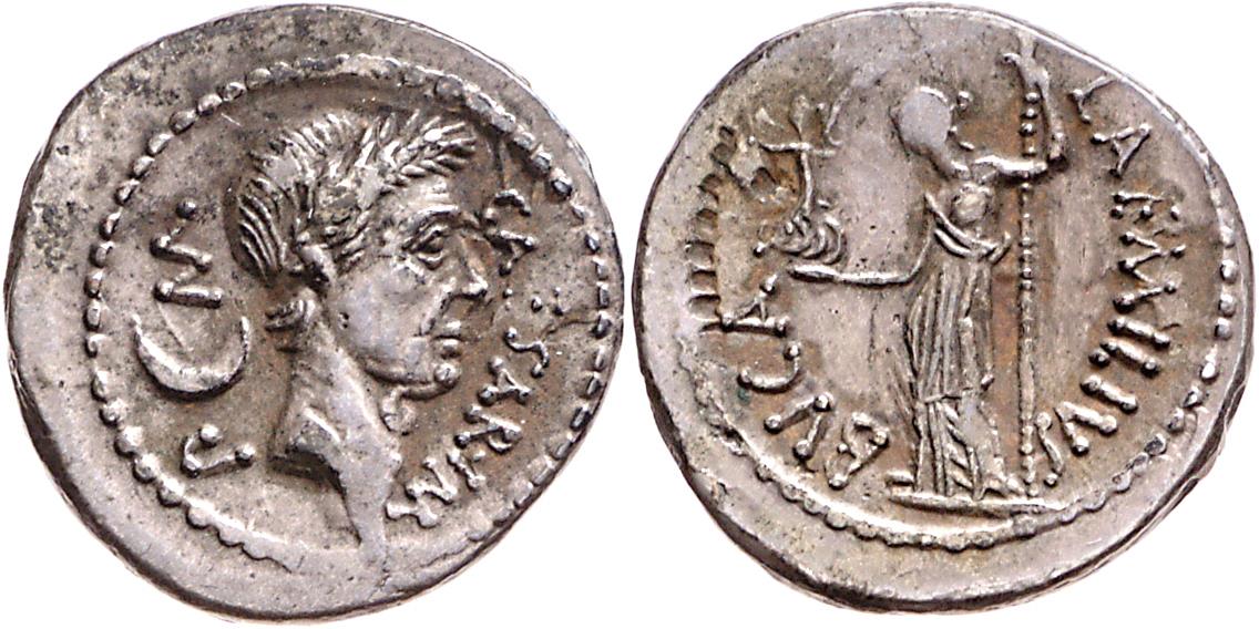 Röm. Republik: C. Iulius Caesar und L. Aemilius Buca
