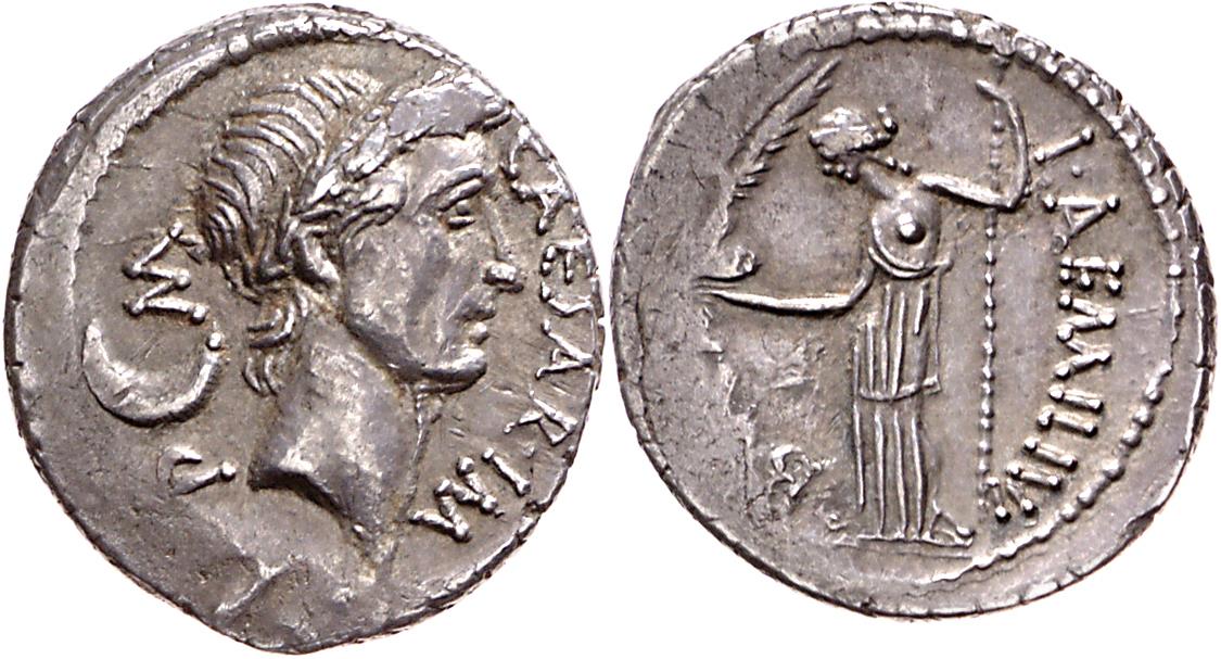 Röm. Republik: C. Iulius Caesar und L. Aemilius Buca