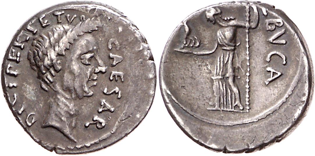 Röm. Republik: C. Iulius Caesar und L. Aemilius Buca