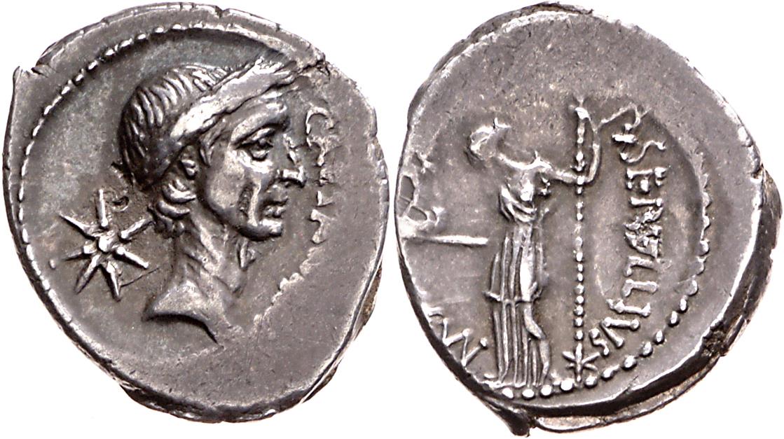 Röm. Republik: C. Iulius Caesar und P. Sepullius Macer