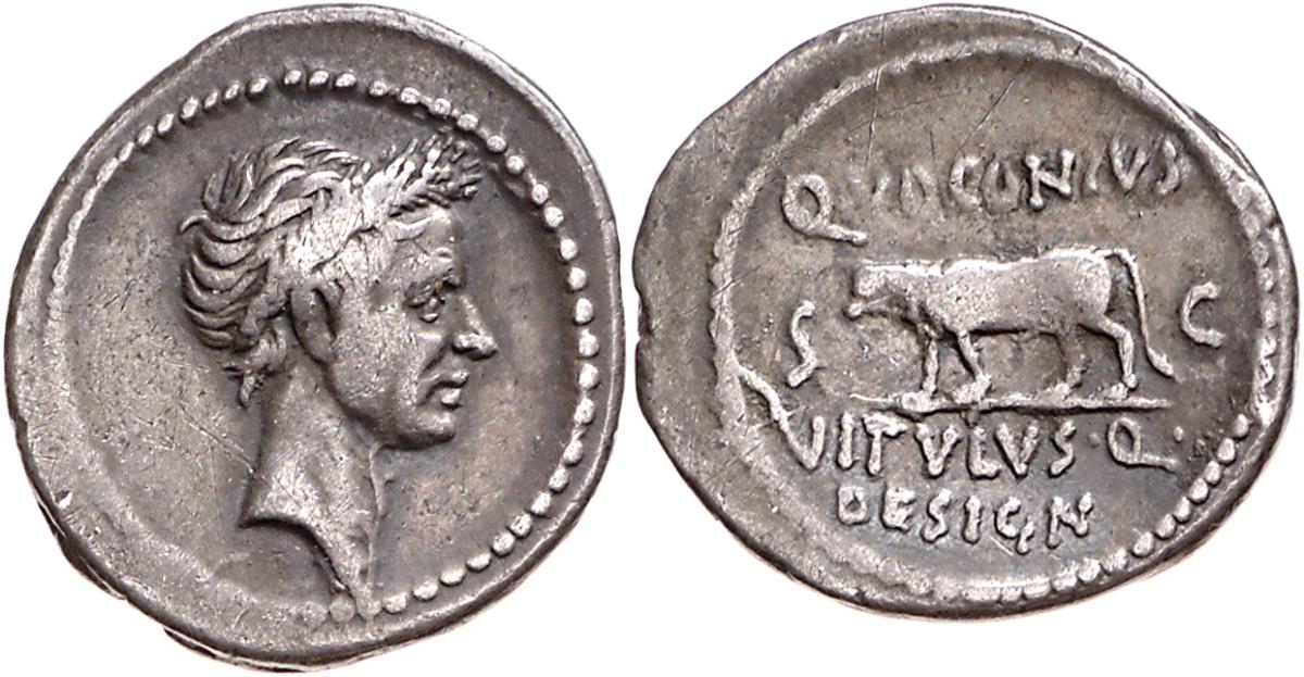 Röm. Republik: Q. Voconius Vitulus