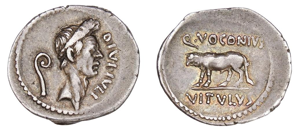 Röm. Republik: Q. Voconius Vitulus
