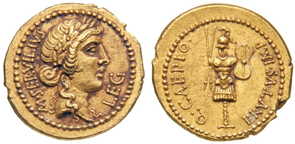 Röm. Republik: M. Iunius Brutus und M. Servilius