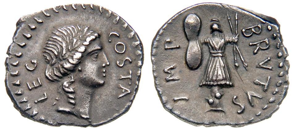 Röm. Republik: M. Iunius Brutus und Pedanius Costa