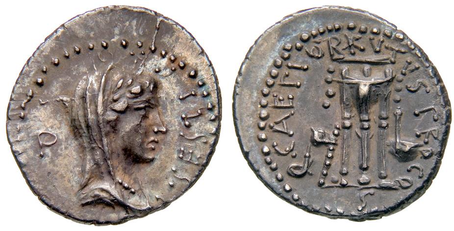 Röm. Republik: M. Iunius Brutus und L. Sestius