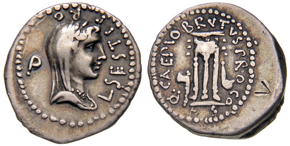 Röm. Republik: M. Iunius Brutus und L. Sestius