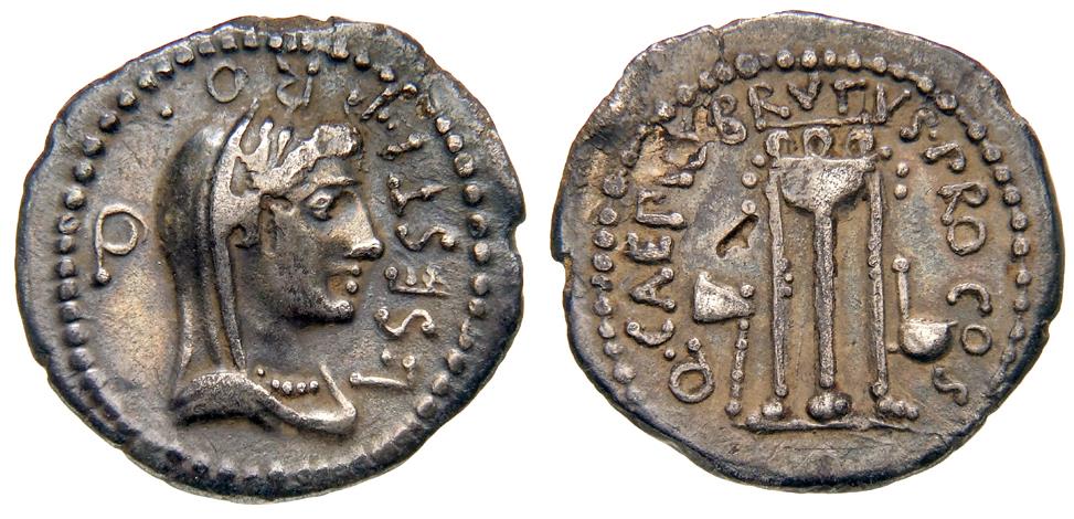 Röm. Republik: M. Iunius Brutus und L. Sestius