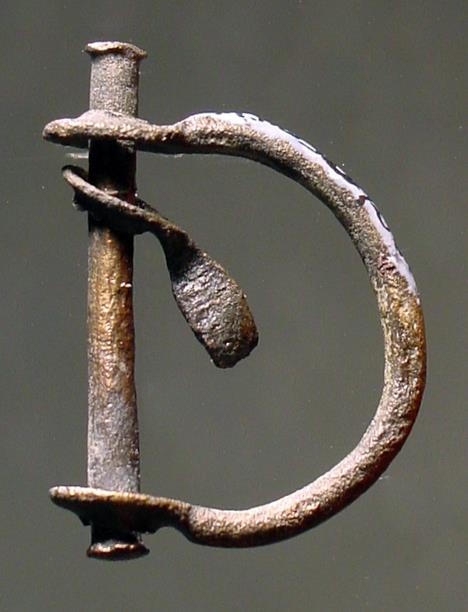 Gürtelschnalle (vermutlich eine Panzerschnalle)