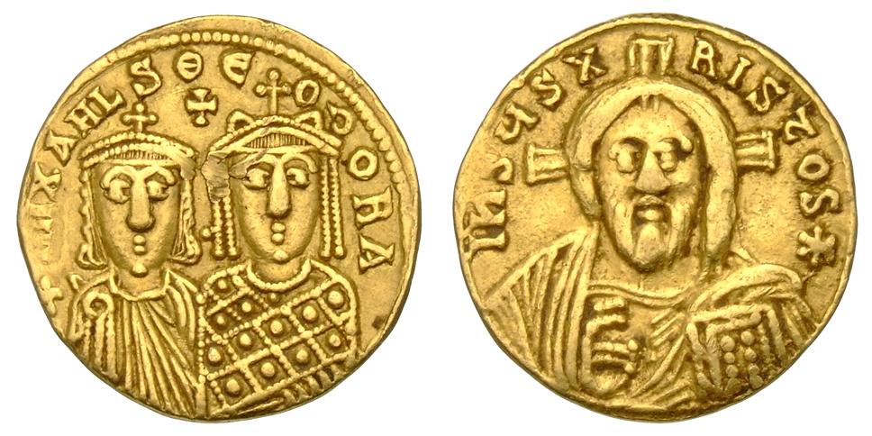 Byzanz: Michael III. und Theodora