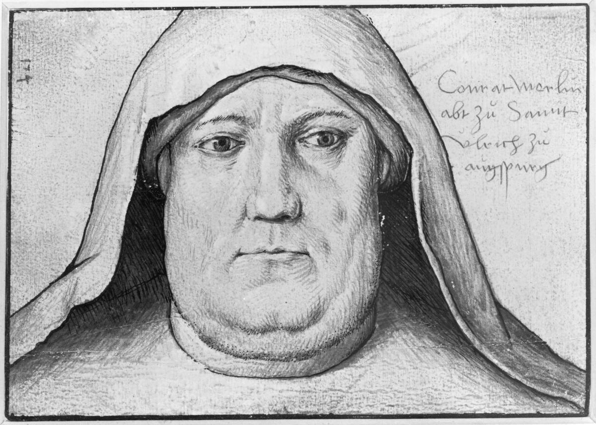 Konrad Mörlin, Abt von St. Ulrich