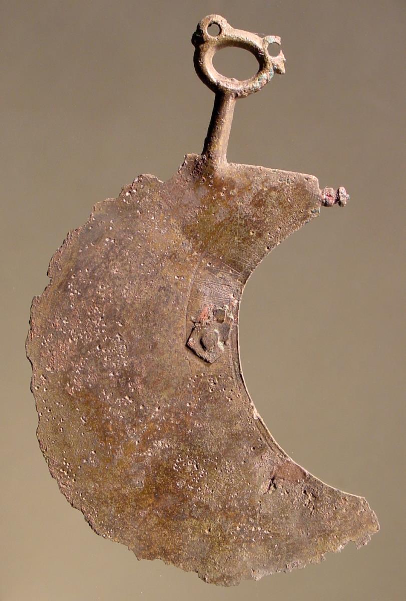 Halbmondförmiges Rasiermesser