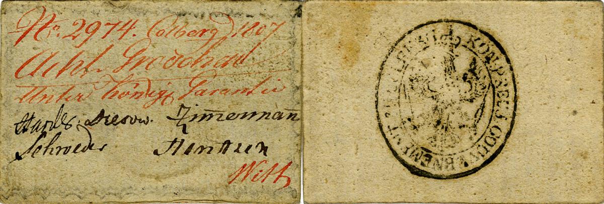 Königlich-preußisches Militärgouvernement: 8 Groschen 1807