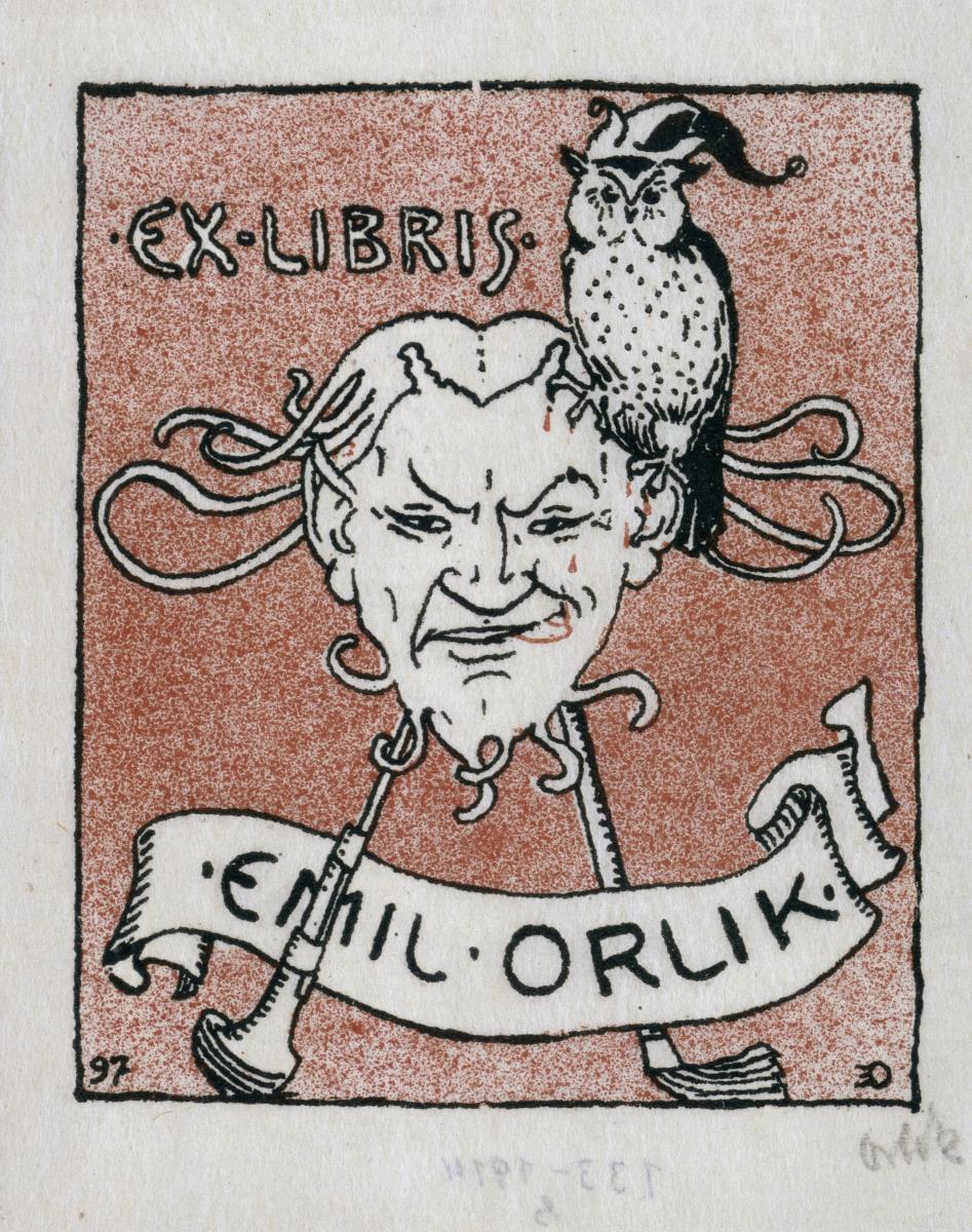 Ex Libris Emil Orlik