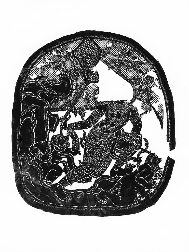 Phra Ram mit Affengefolge